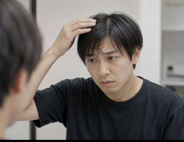 トップがぺたんこになる男性へ。立体感を作るコツ