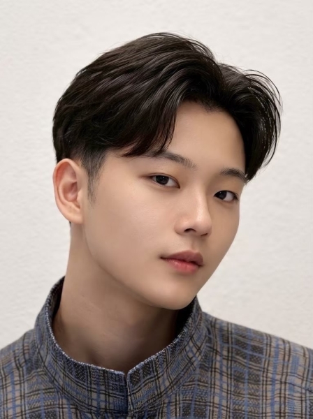 韓国風ナチュラルセンターパート