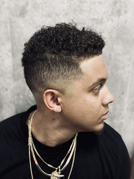 癖毛でもキマるグラデーションフェード