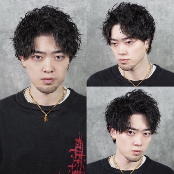 立体感と楽さの両立　ツイストスパイラルパーマ