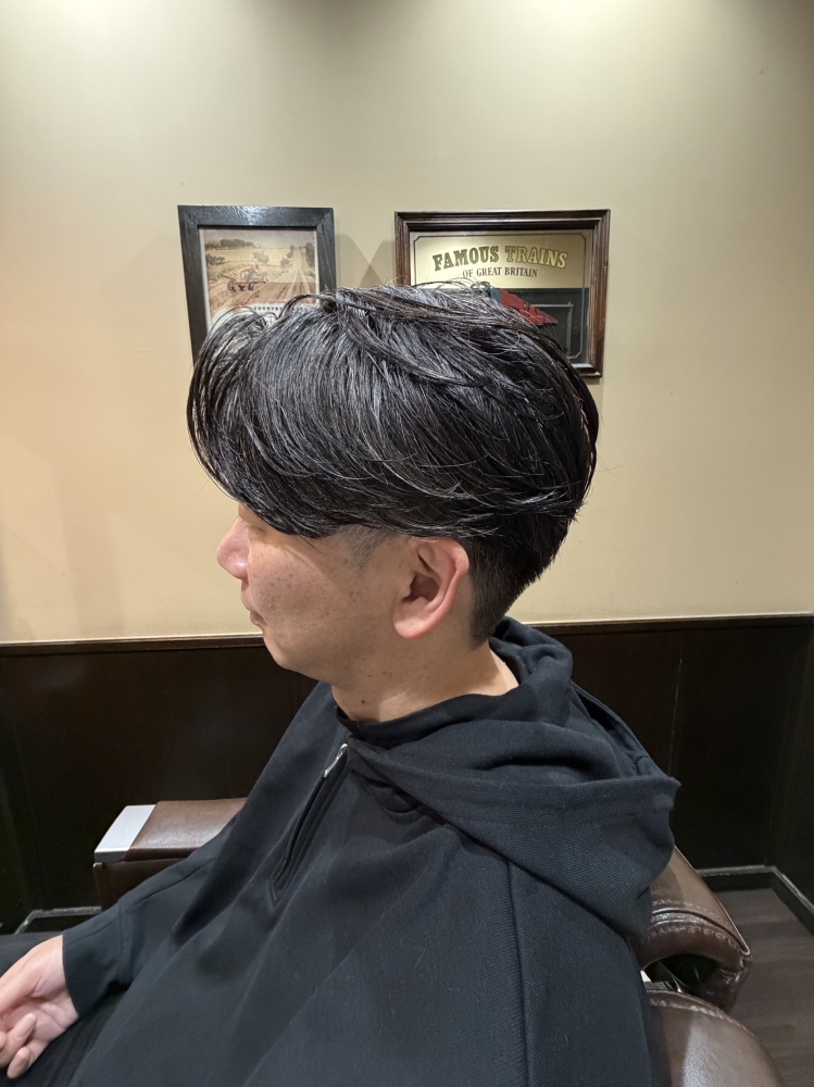 大人に似合うナチュラルフェード