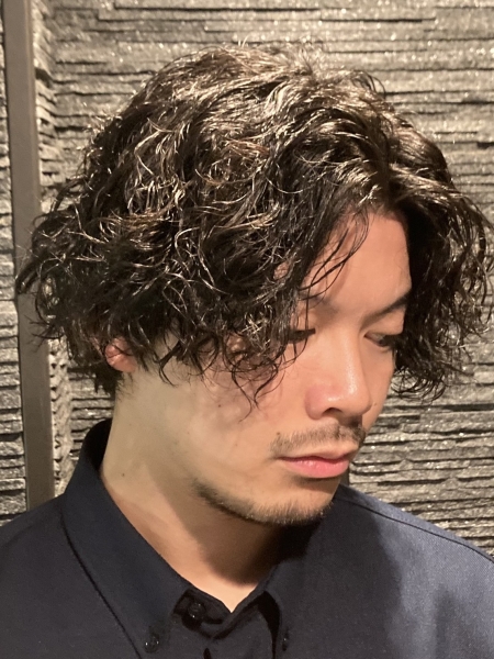 流行パーマ