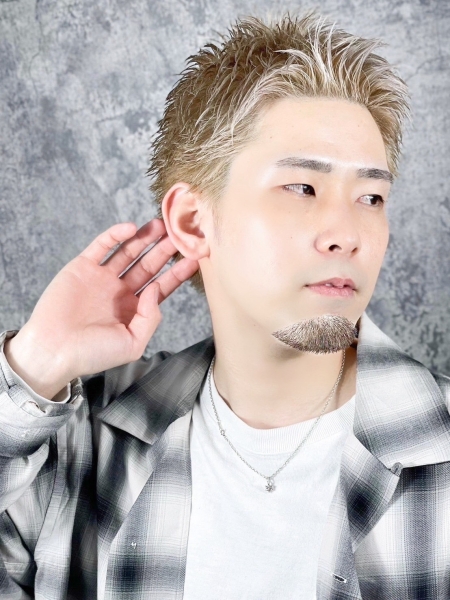 ハイトーンスパイキーショート