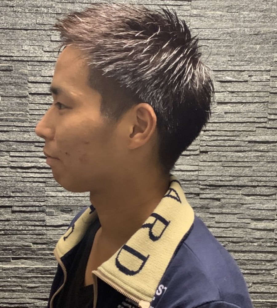 ビジネスショートヘアー ヘアカタログ 高級理容室 床屋 ヘアサロン Premium Barber プレミアムバーバー