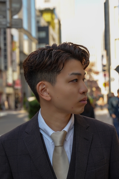 冬の訪れパーマ