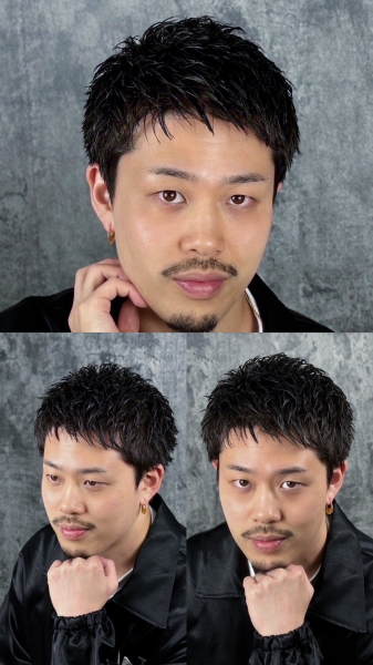 メンズショートスタイル