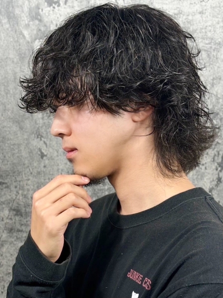 京都河原町　ツイスパウルフ　ツーブロック