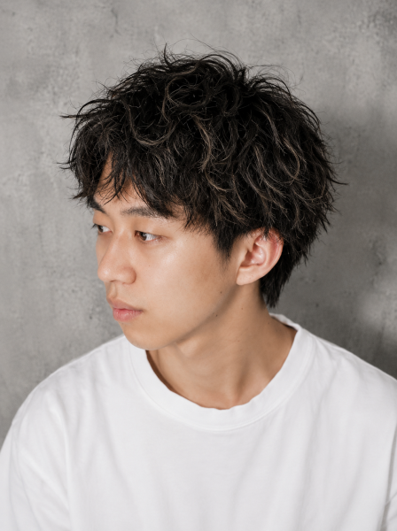 アクティブショート　パーマ
