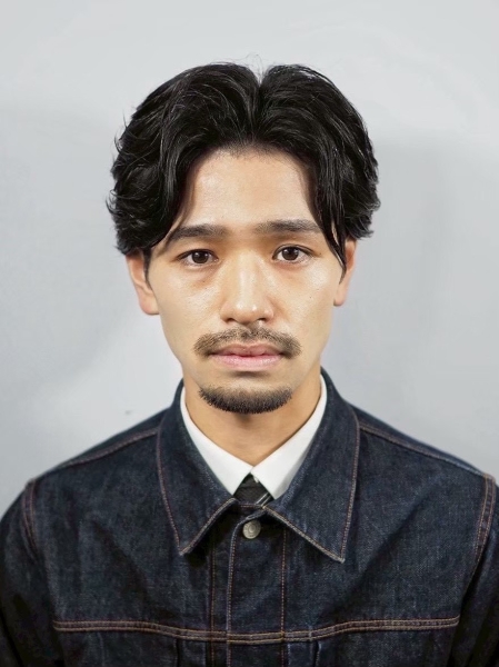 名古屋で男を上げるセンターパートに挑戦！