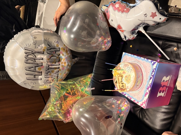 スタッフのお誕生日祝い
