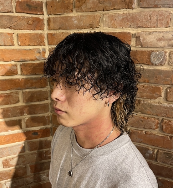 仙台　ウルフ　スパイラルパーマ