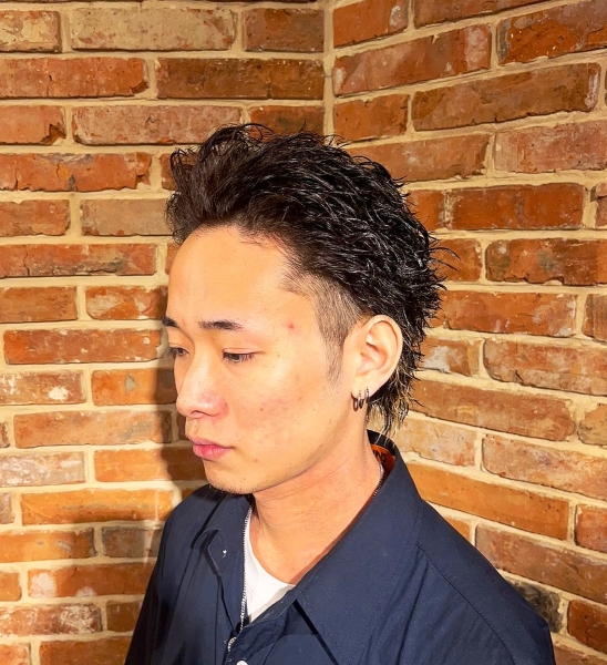 仙台　スパイキーショート　メンズ
