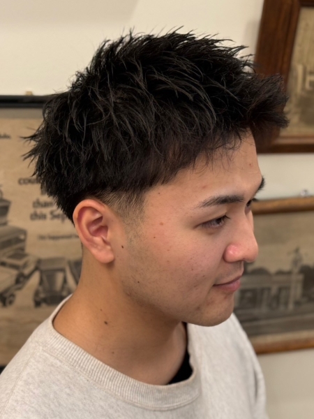 大人男性に似合う1月のショート