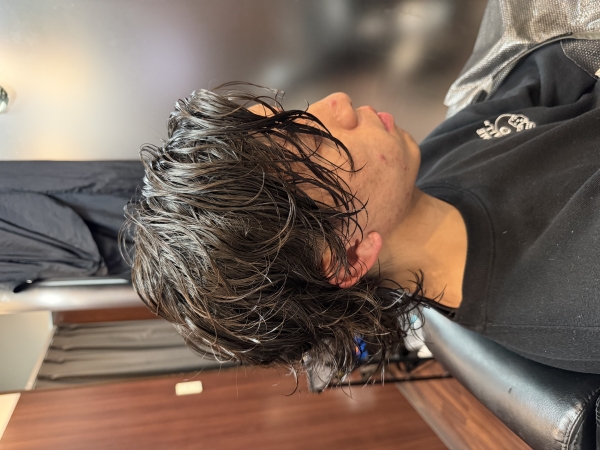 ロン毛スタイル