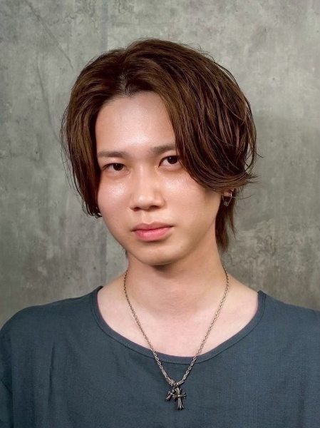 パーマセンターパート×柔らかボリューム