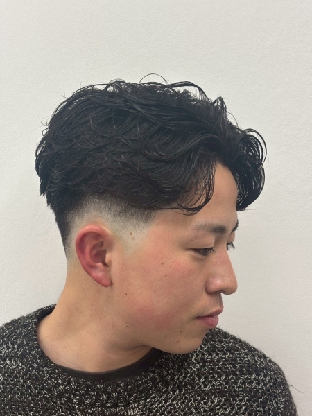 春に人気の爽やかメンズパーマ