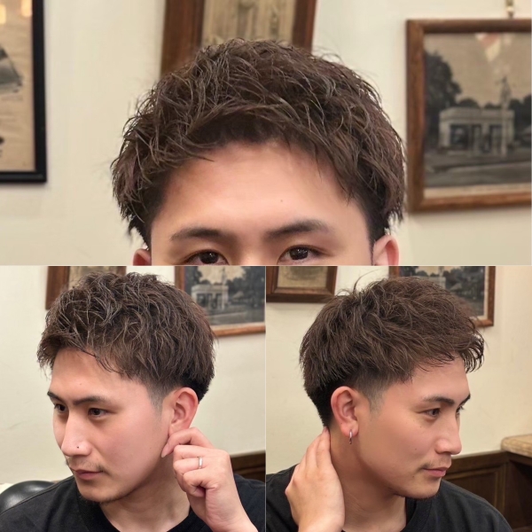 さっぱり短髪で冬を快適に