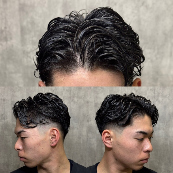 年末前に整える自然なビジネス髪