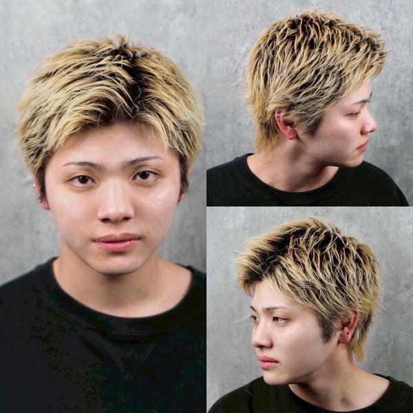 ニットに映える清潔感ショート