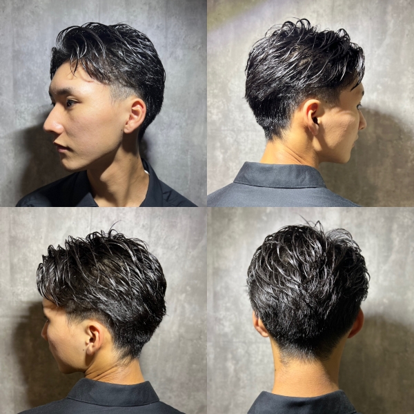 年末行事に合う自然なビジネスヘア