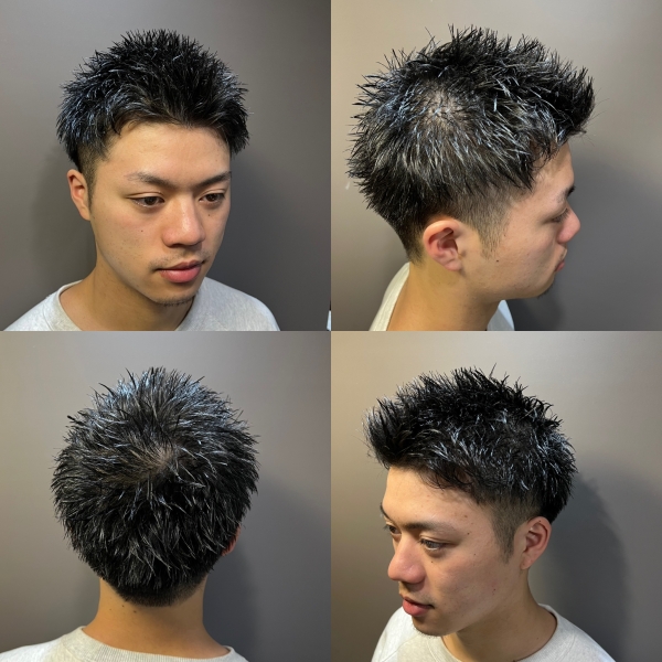 2月は短髪で清潔感を底上げ