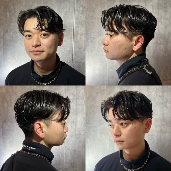 新年は自然な2ブロ×パーマで好印象