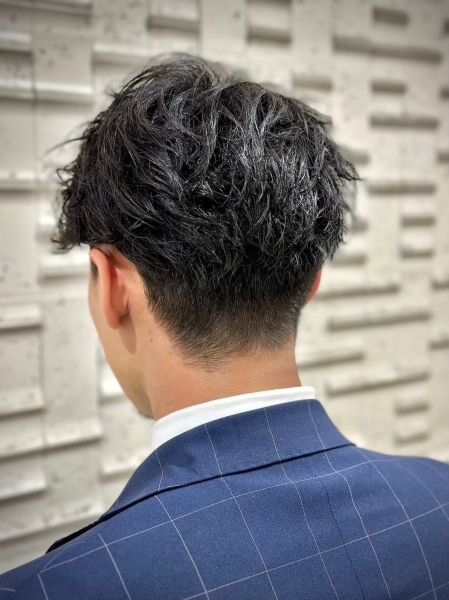 スーツに似合う髪型