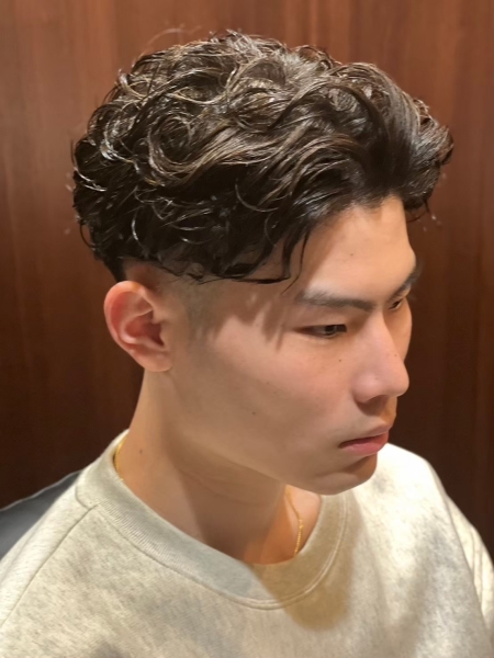 ショートメンズパーマ