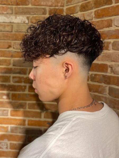 冬でも映える大人のスキンフェード