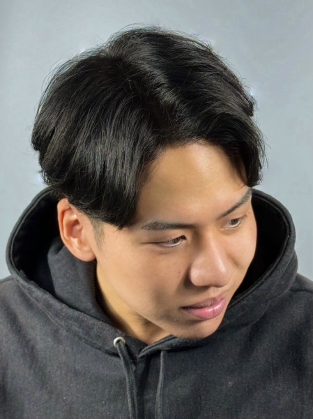 品のある6:4ビジネスショート