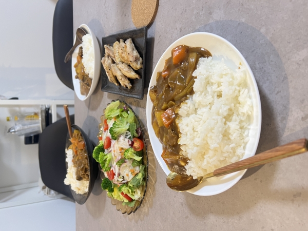 久しぶりの手作り料理