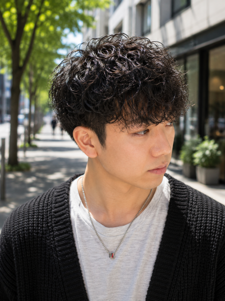 立体感で魅せる大人スペインカール