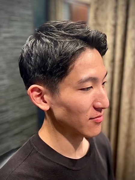 ナチュラル大人ショート