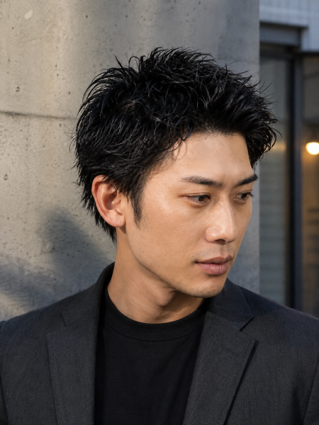 爽やかに決まる大人の短髪