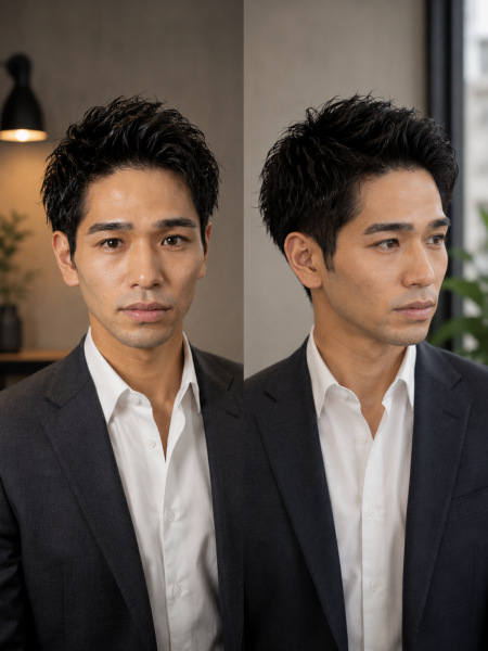 清潔感で差がつく大人のビジネスショート