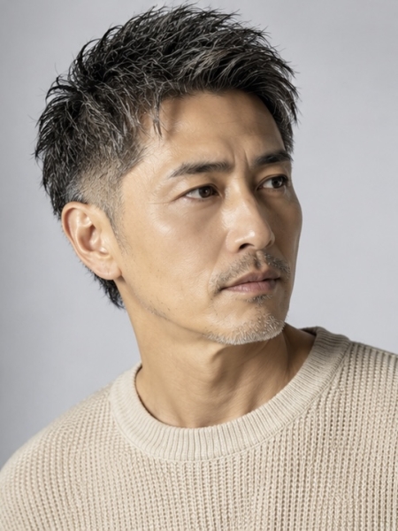 大人グレイショート
