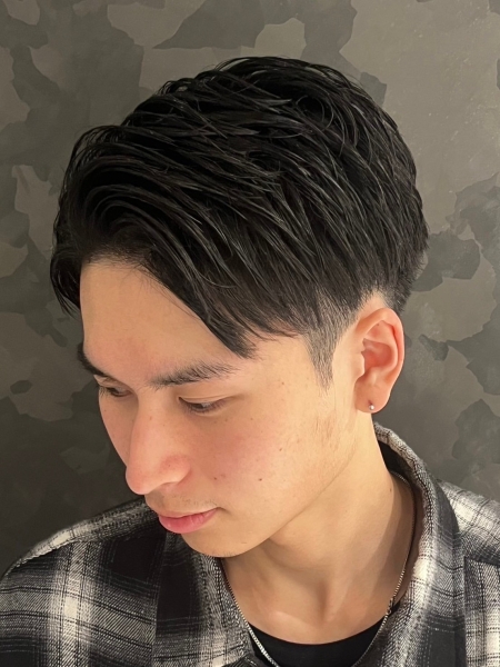 セットが苦手でも決まる髪型