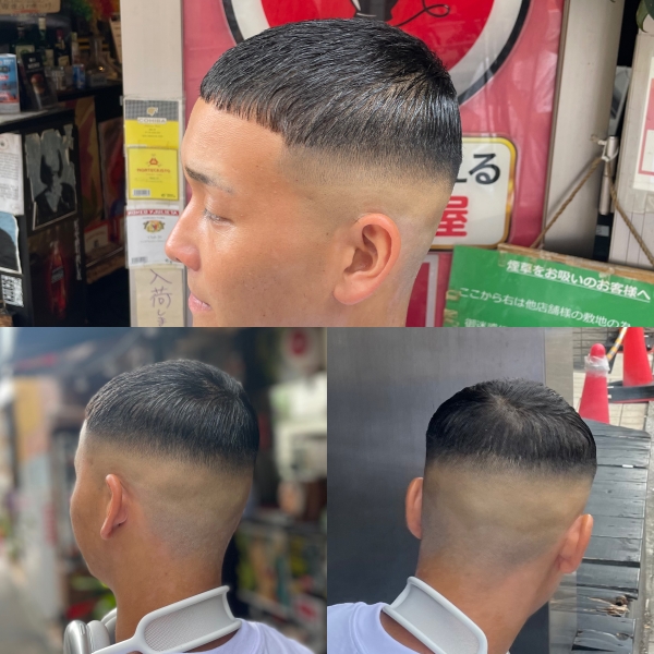 坊主フェード