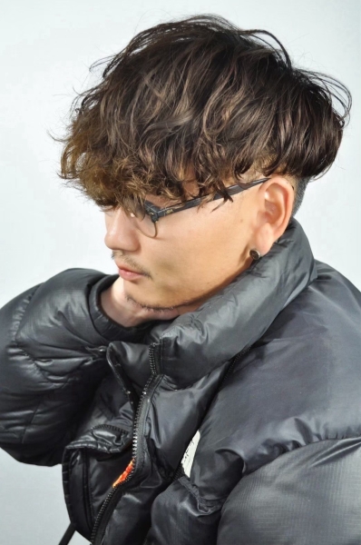 秋の色気を引き出す前下がり×スペインカール