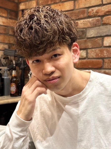 前下がり×前パーマでつくる秋の好印象ヘア