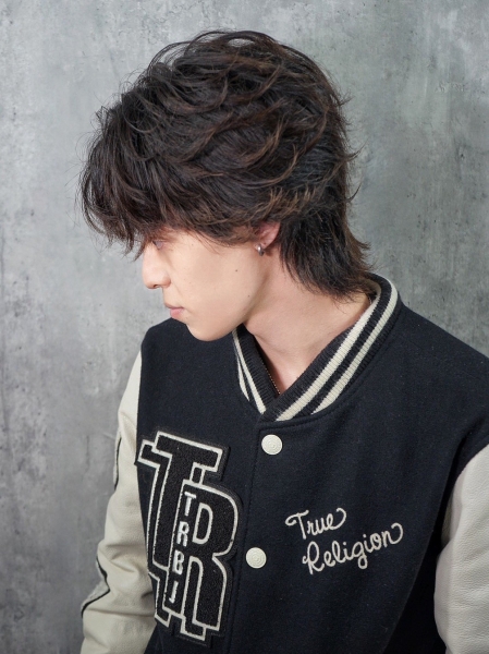 伸びてもきれいな12月センターパート