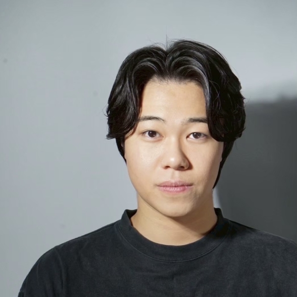 センターパート/ニュアンスパーマ