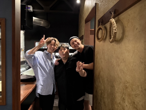 学生時代の師匠と