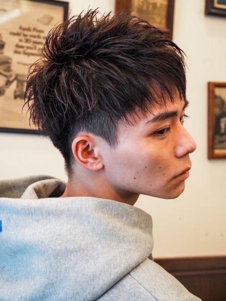 五反田　理容　ショート