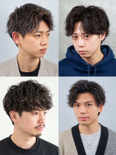 メンズパーマなら齋藤にお任せください