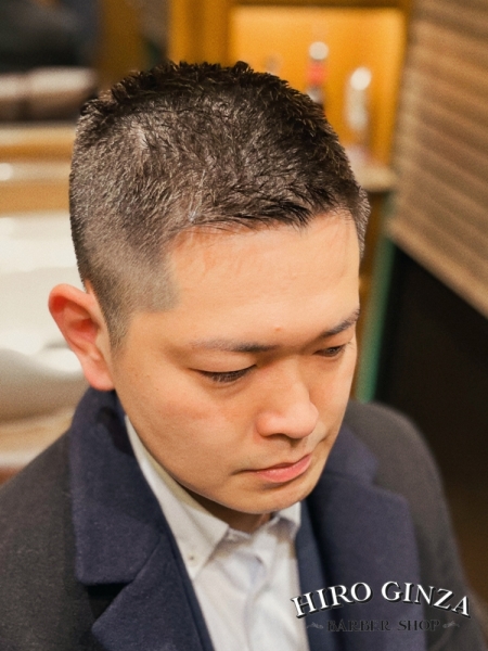 仙台　ショートビジネススタイル　barber