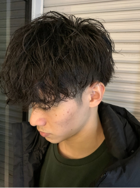秋本番に合うニュアンスパーマ
