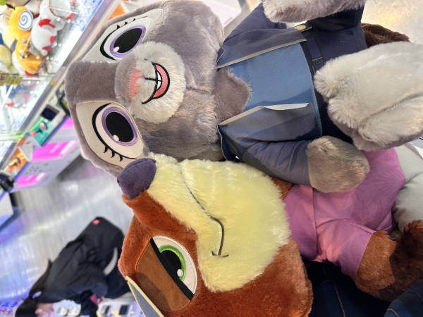 クレーンゲームにて。。。