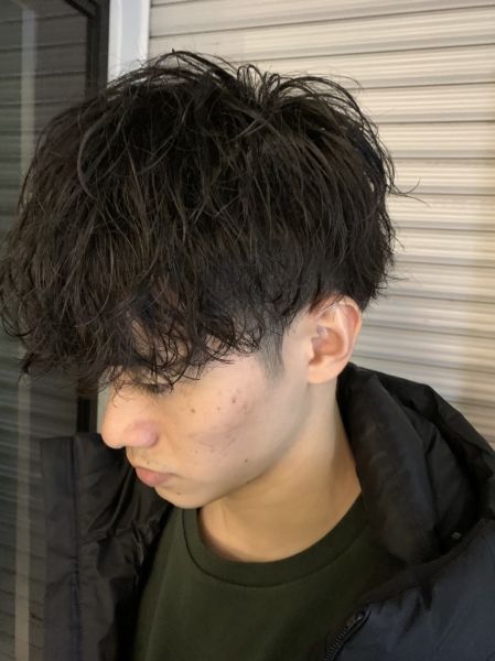 緩めスパイラルパーマ