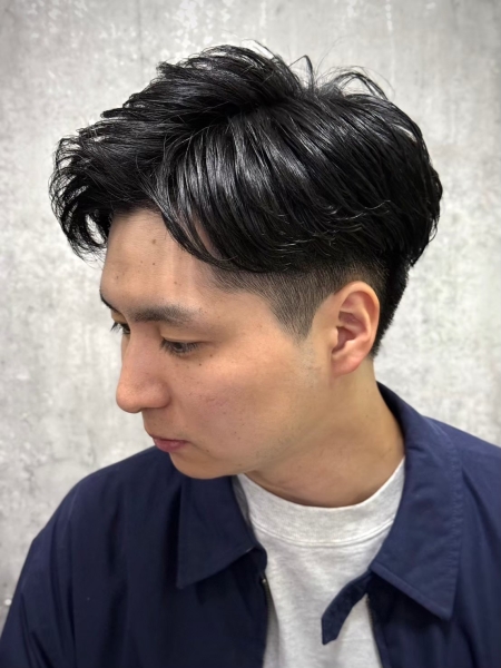 メンズ　ニュアンスパーマ